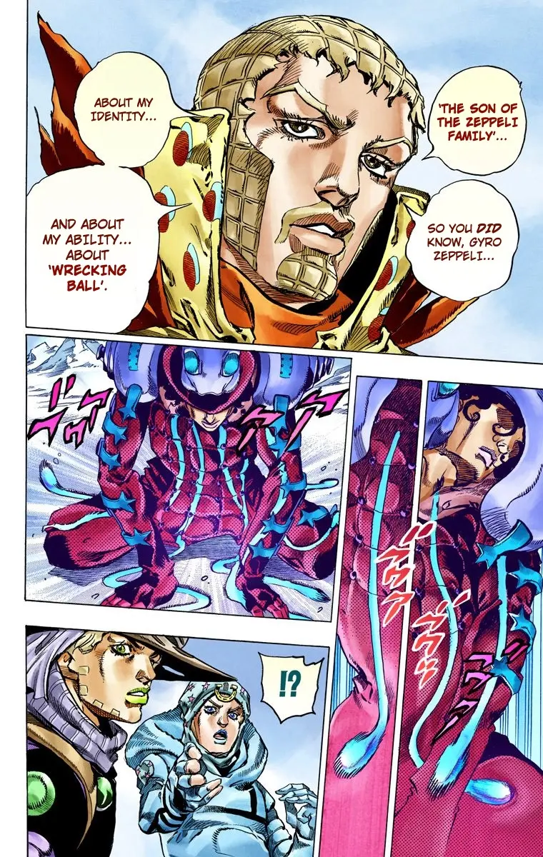 JoJo's Bizarre Adventure Steel Ball Run Colored Manga — Chapter 52 — Page 21