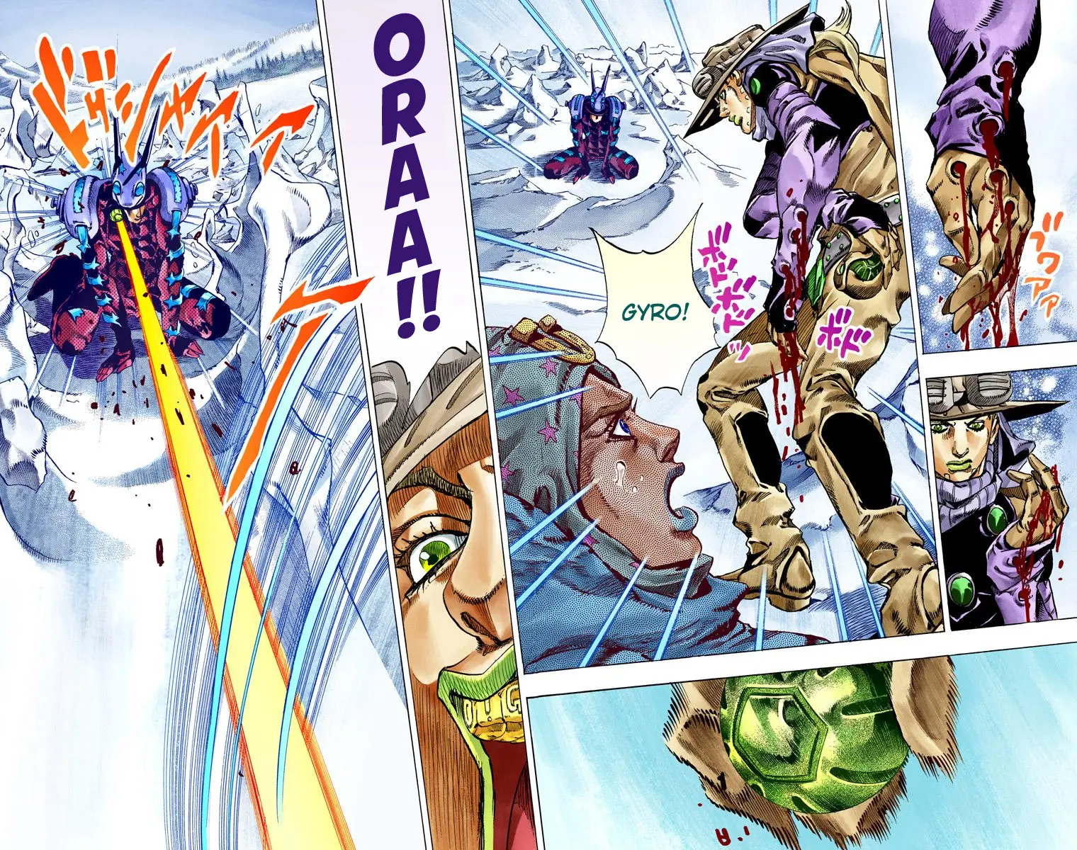 JoJo's Bizarre Adventure Steel Ball Run Colored Manga — Chapter 52 — Page 23