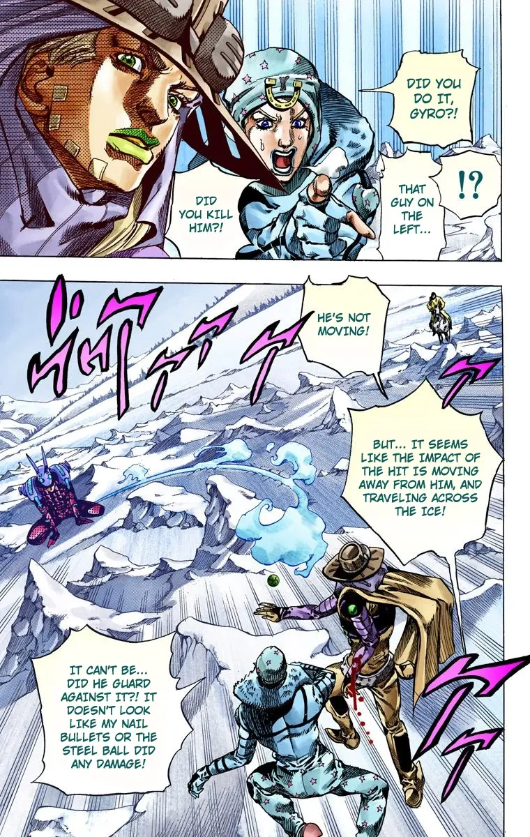 JoJo's Bizarre Adventure Steel Ball Run Colored Manga — Chapter 52 — Page 25