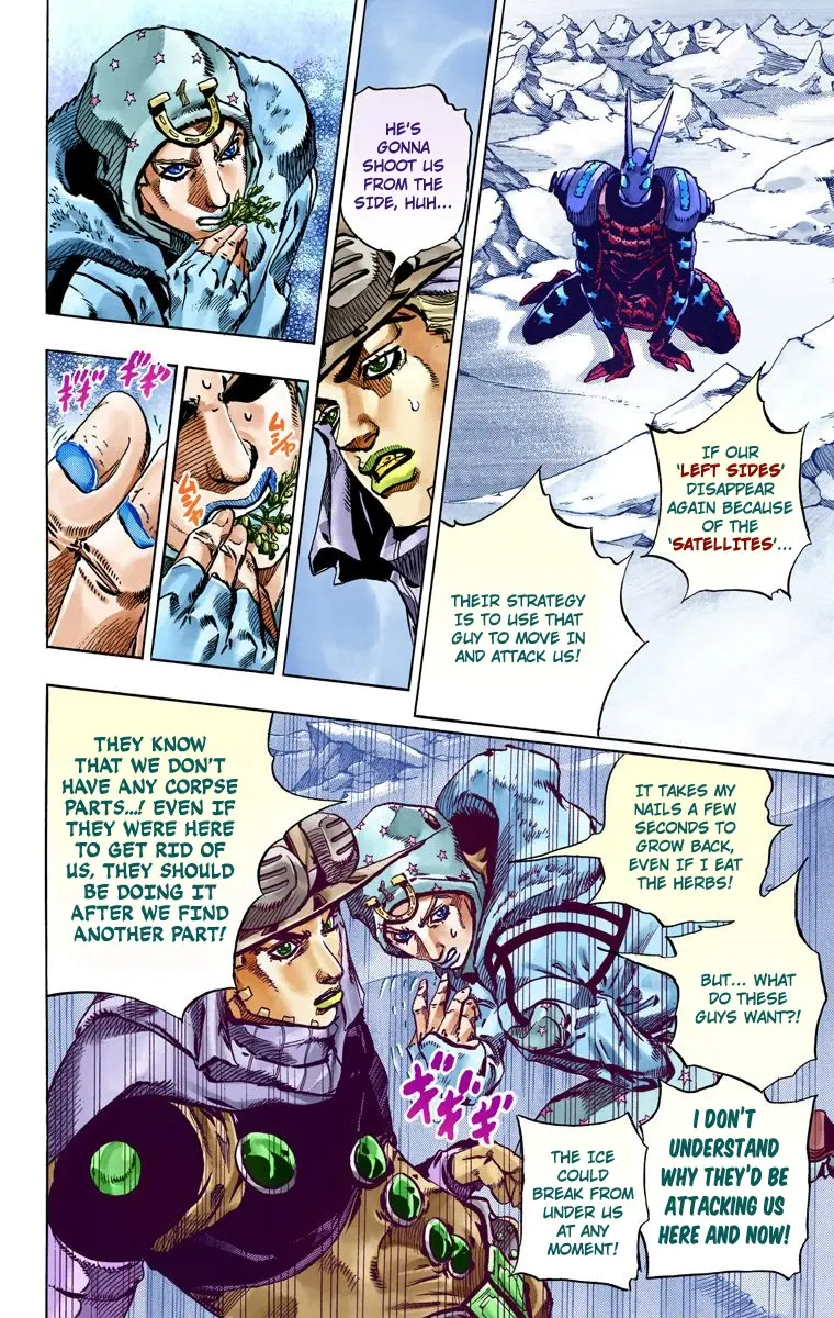 JoJo's Bizarre Adventure Steel Ball Run Colored Manga — Chapter 52 — Page 28
