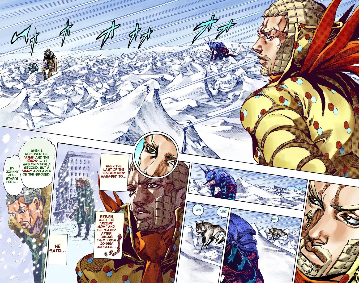 JoJo's Bizarre Adventure Steel Ball Run Colored Manga — Chapter 52 — Page 30