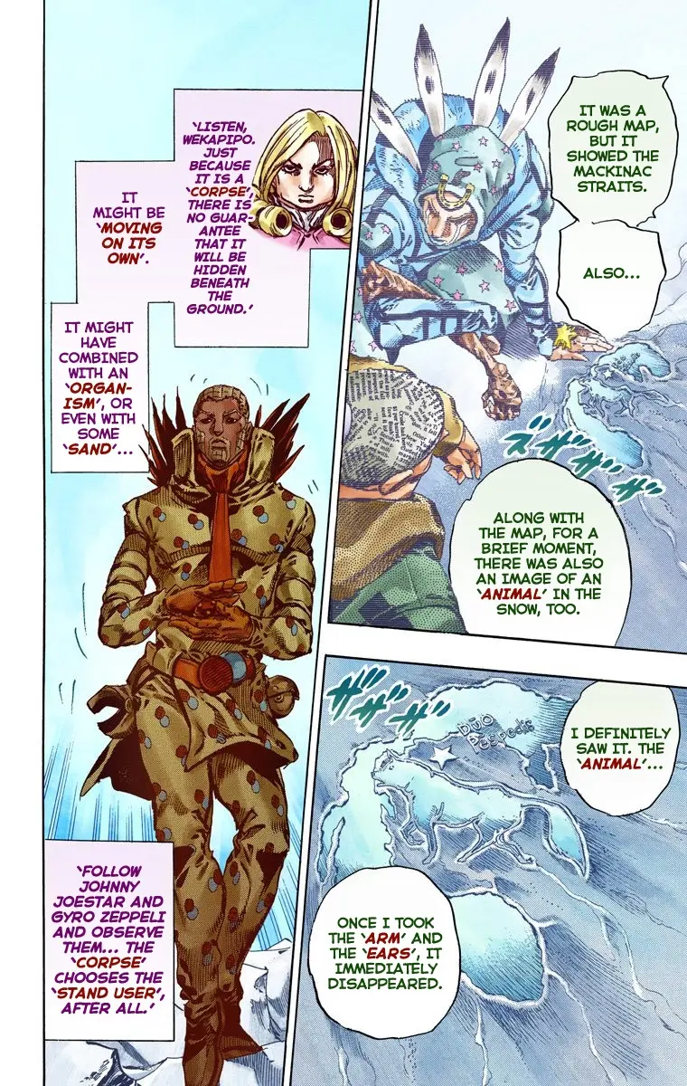JoJo's Bizarre Adventure Steel Ball Run Colored Manga — Chapter 52 — Page 31