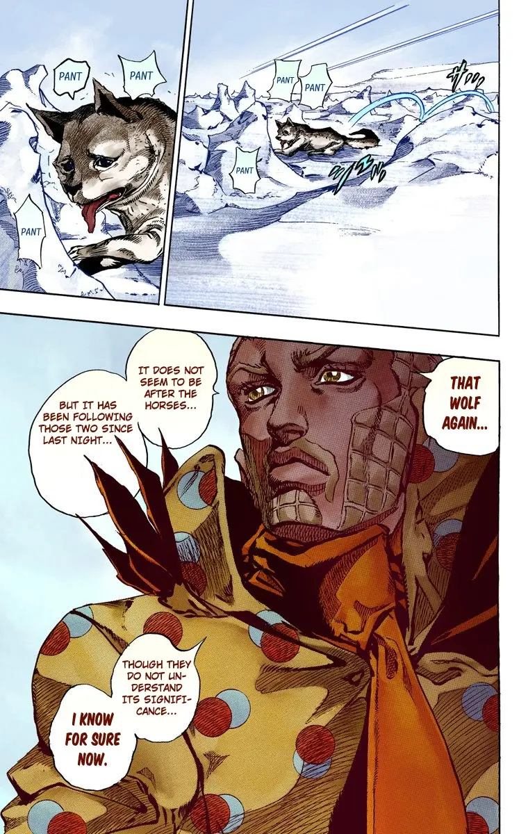 JoJo's Bizarre Adventure Steel Ball Run Colored Manga — Chapter 52 — Page 32