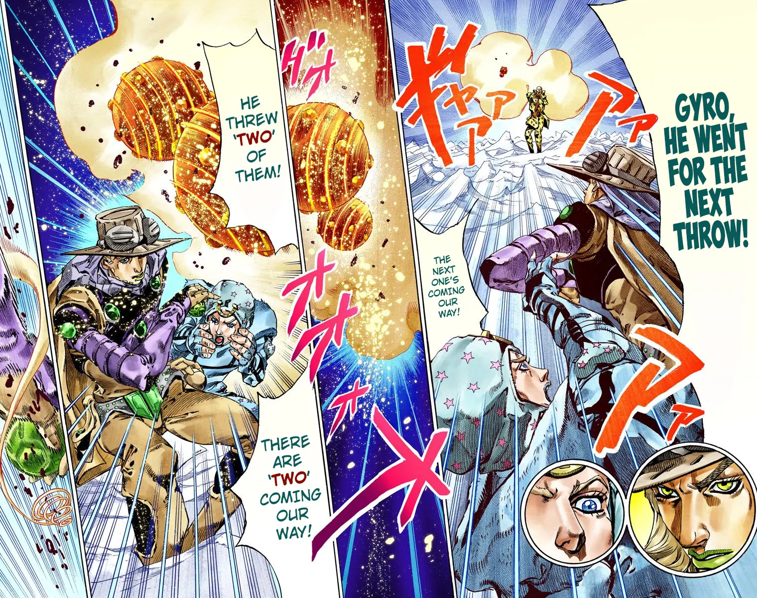 JoJo's Bizarre Adventure Steel Ball Run Colored Manga — Chapter 52 — Page 35