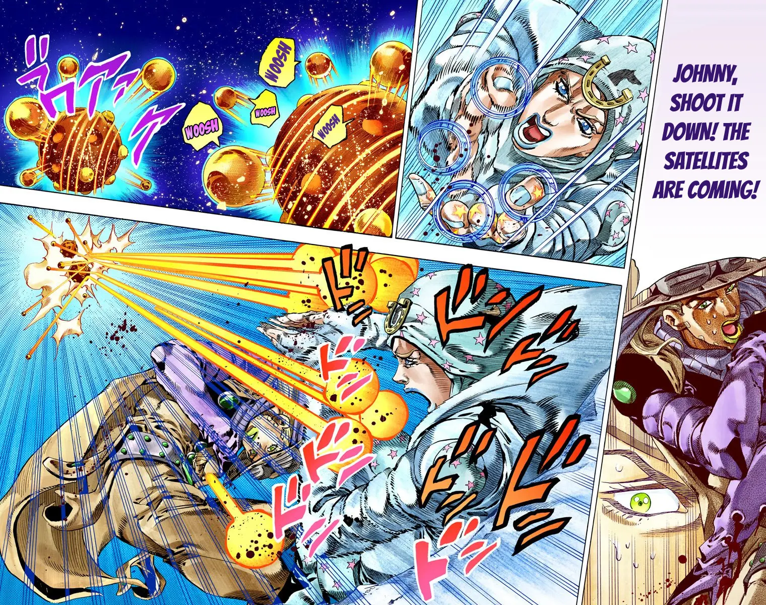JoJo's Bizarre Adventure Steel Ball Run Colored Manga β Chapter 53 β Page 8