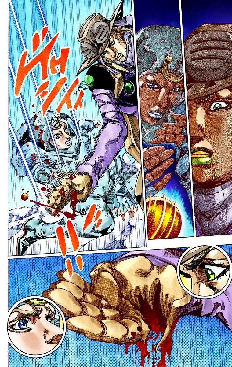 JoJo's Bizarre Adventure Steel Ball Run Colored Manga β Chapter 53 β Page 12