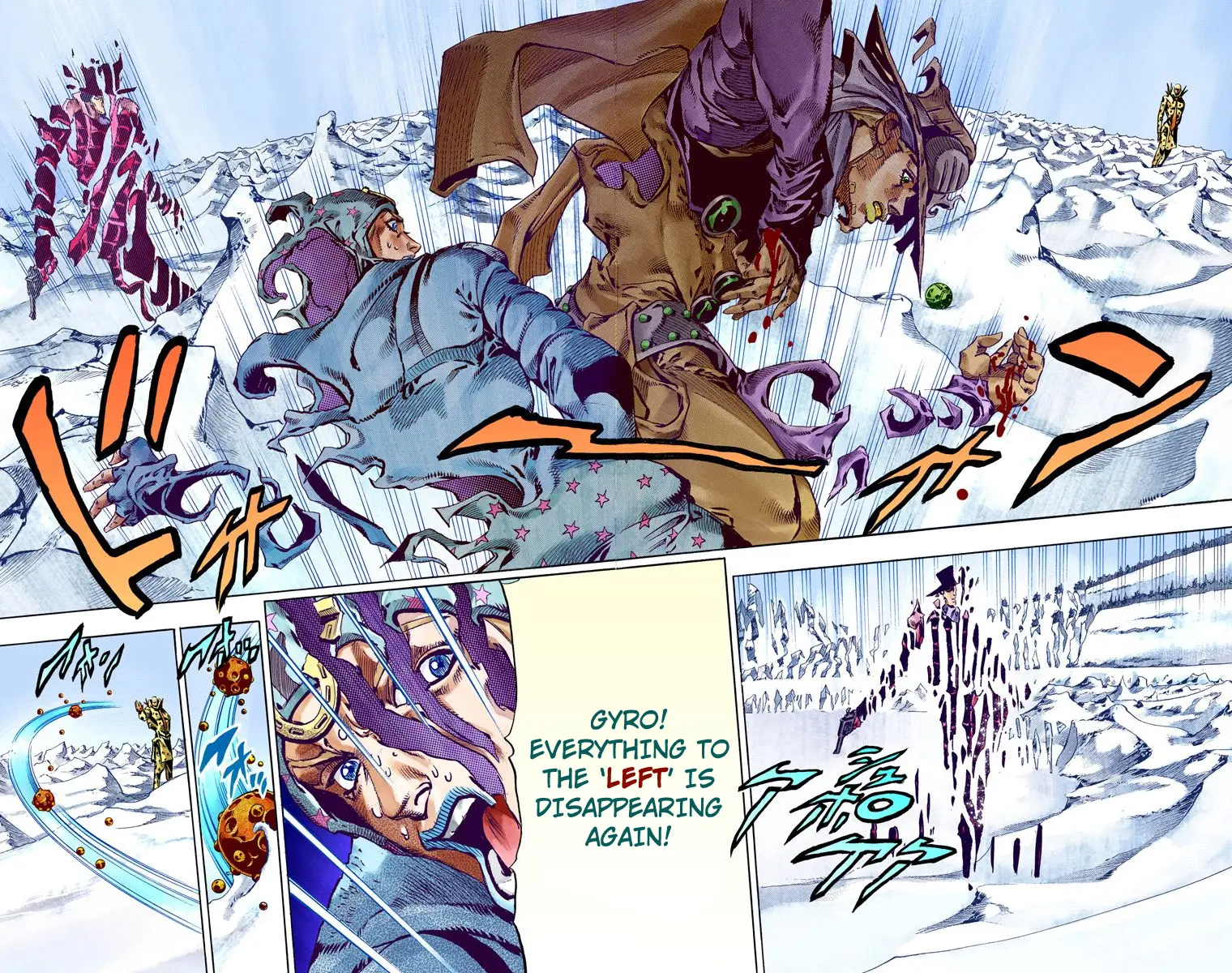 JoJo's Bizarre Adventure Steel Ball Run Colored Manga β Chapter 53 β Page 17