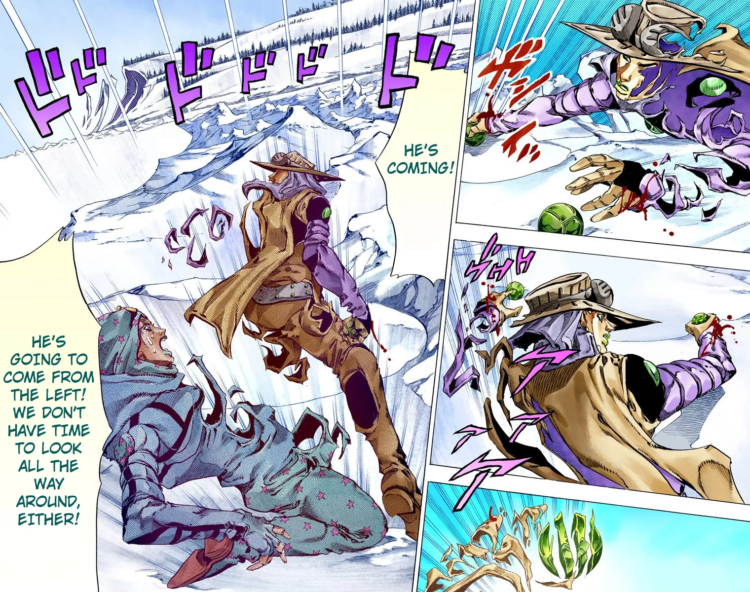 JoJo's Bizarre Adventure Steel Ball Run Colored Manga β Chapter 53 β Page 18