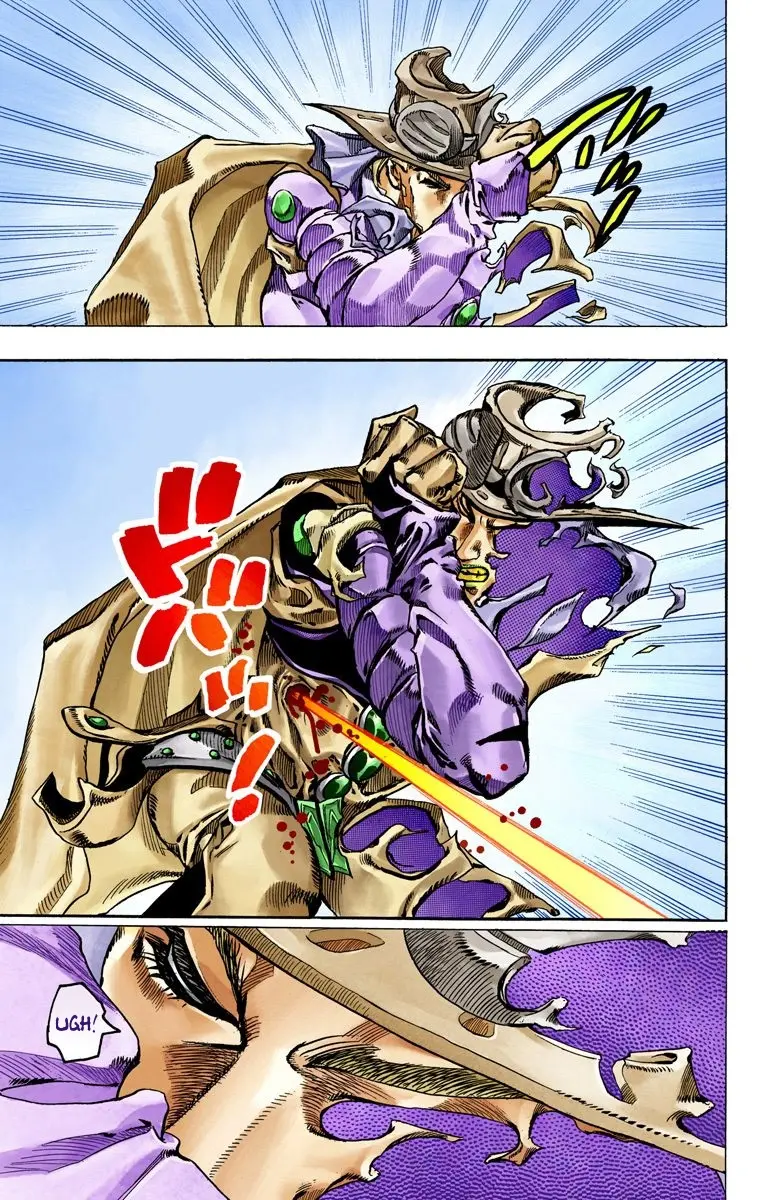 JoJo's Bizarre Adventure Steel Ball Run Colored Manga β Chapter 53 β Page 25