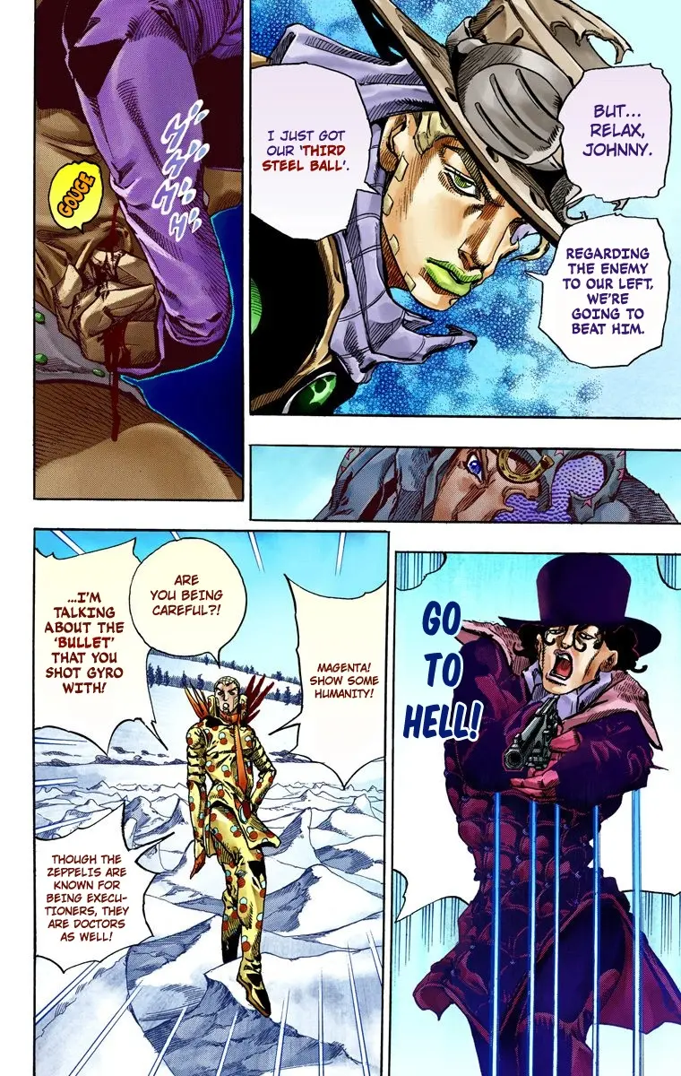 JoJo's Bizarre Adventure Steel Ball Run Colored Manga β Chapter 53 β Page 27