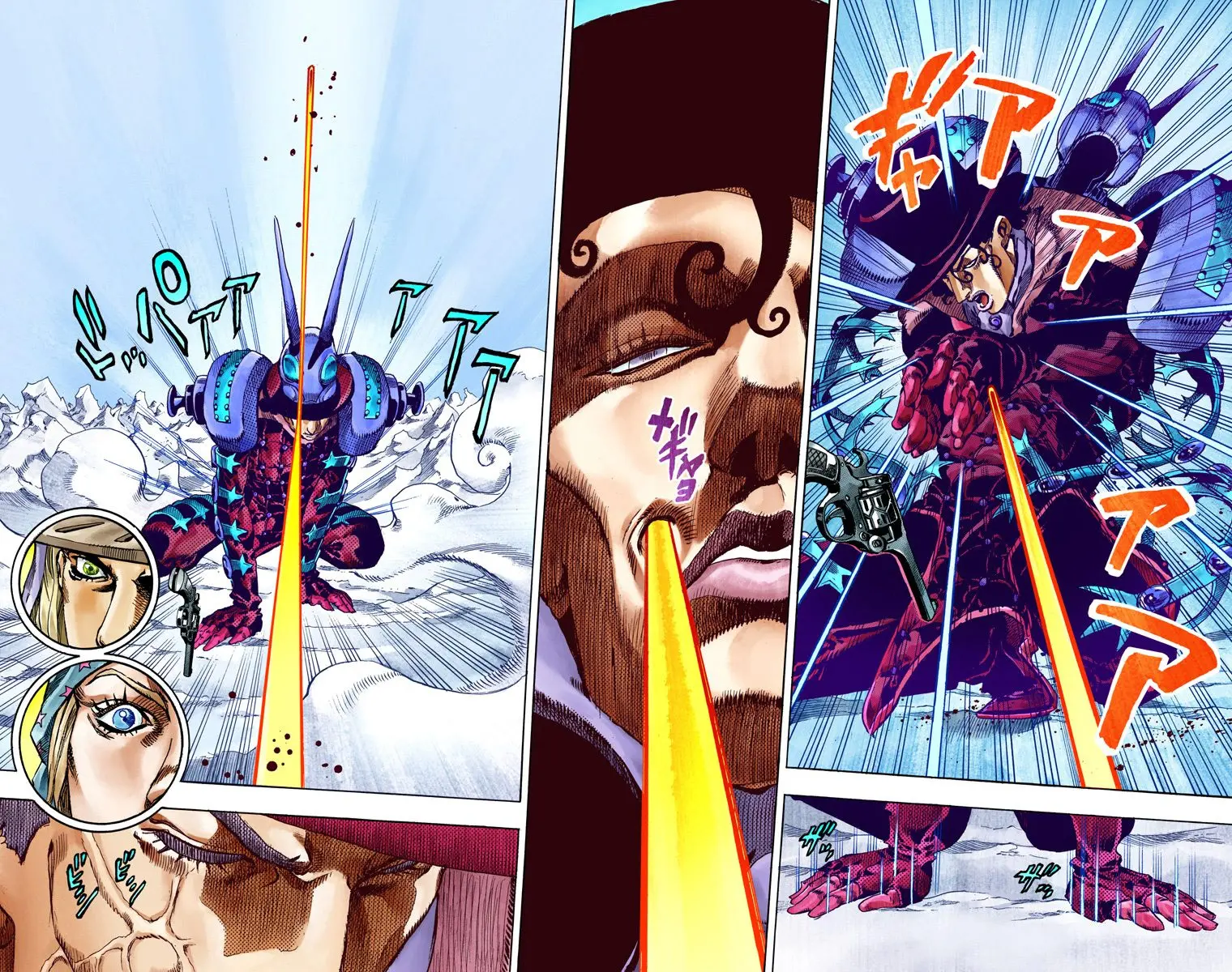 JoJo's Bizarre Adventure Steel Ball Run Colored Manga β Chapter 53 β Page 29