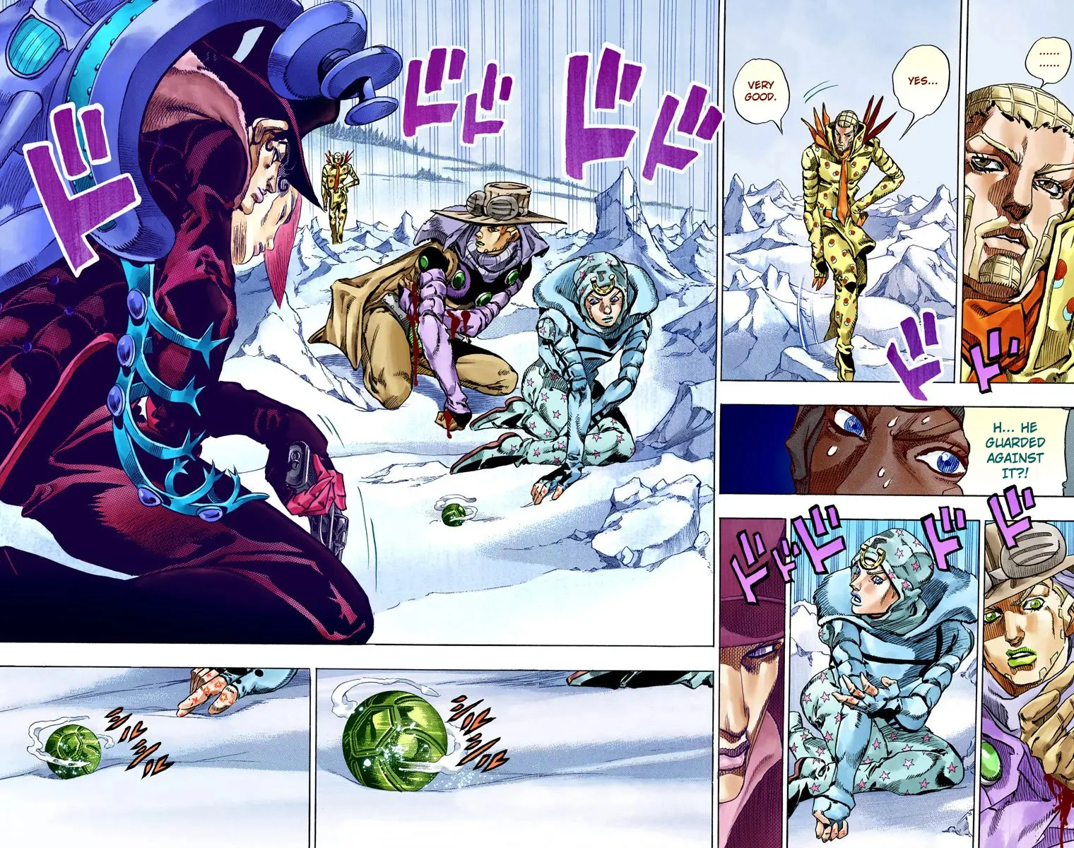 JoJo's Bizarre Adventure Steel Ball Run Colored Manga β Chapter 53 β Page 30