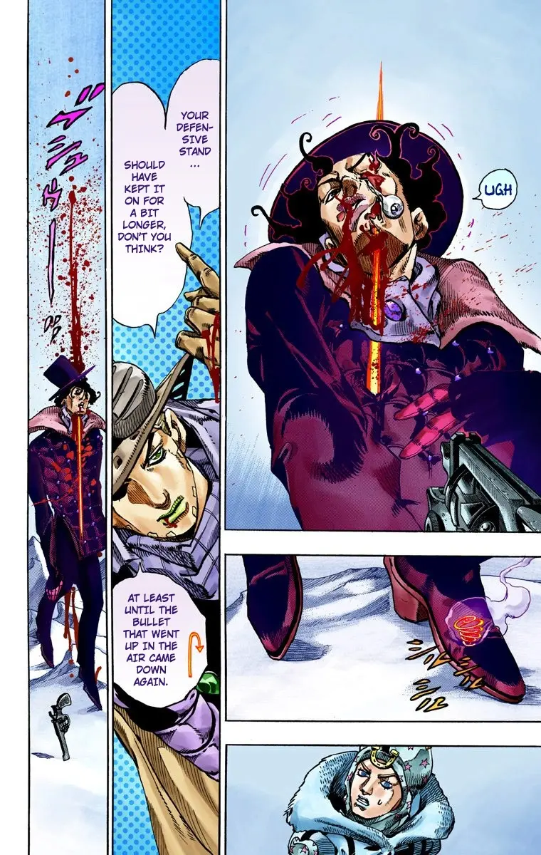 JoJo's Bizarre Adventure Steel Ball Run Colored Manga β Chapter 53 β Page 34