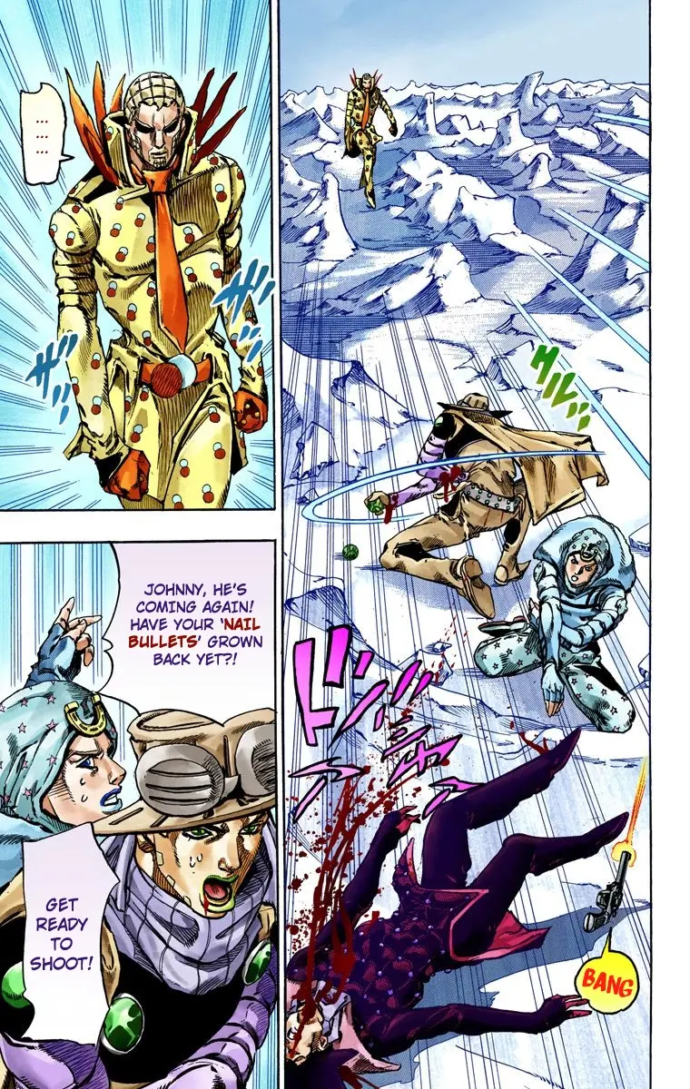 JoJo's Bizarre Adventure Steel Ball Run Colored Manga β Chapter 53 β Page 35
