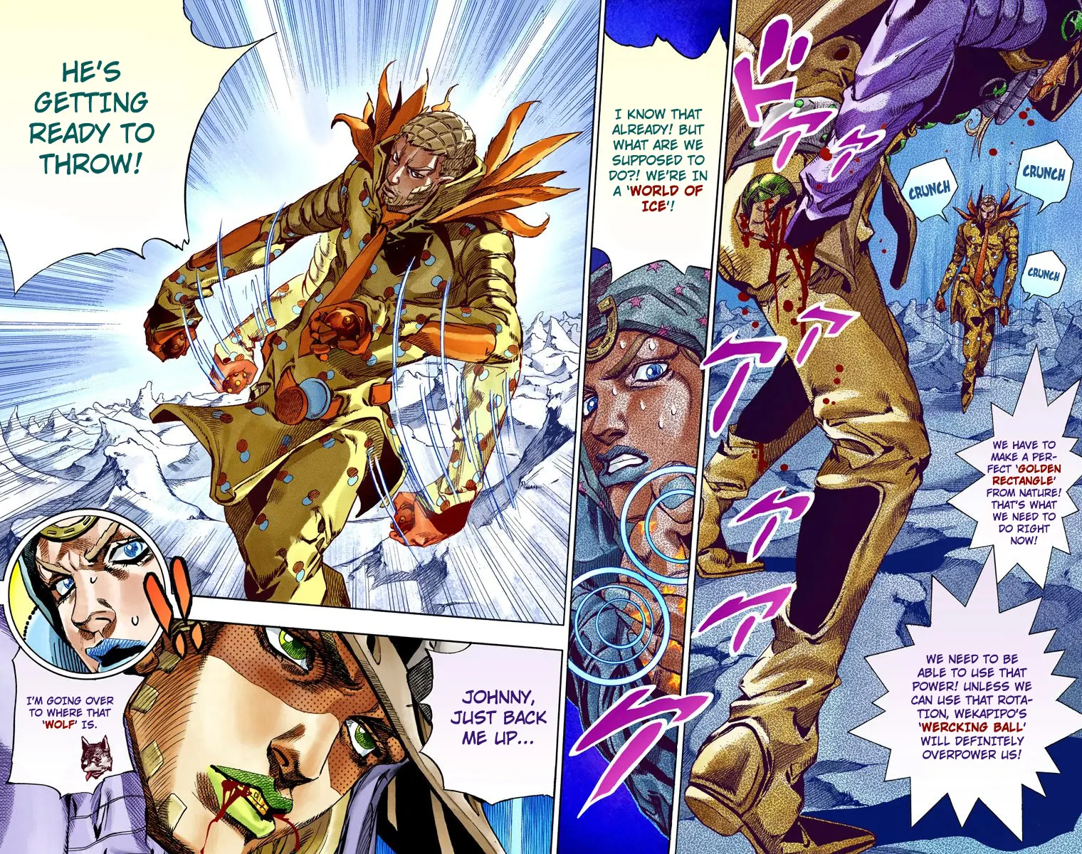 JoJo's Bizarre Adventure Steel Ball Run Colored Manga β Chapter 54 β Page 5