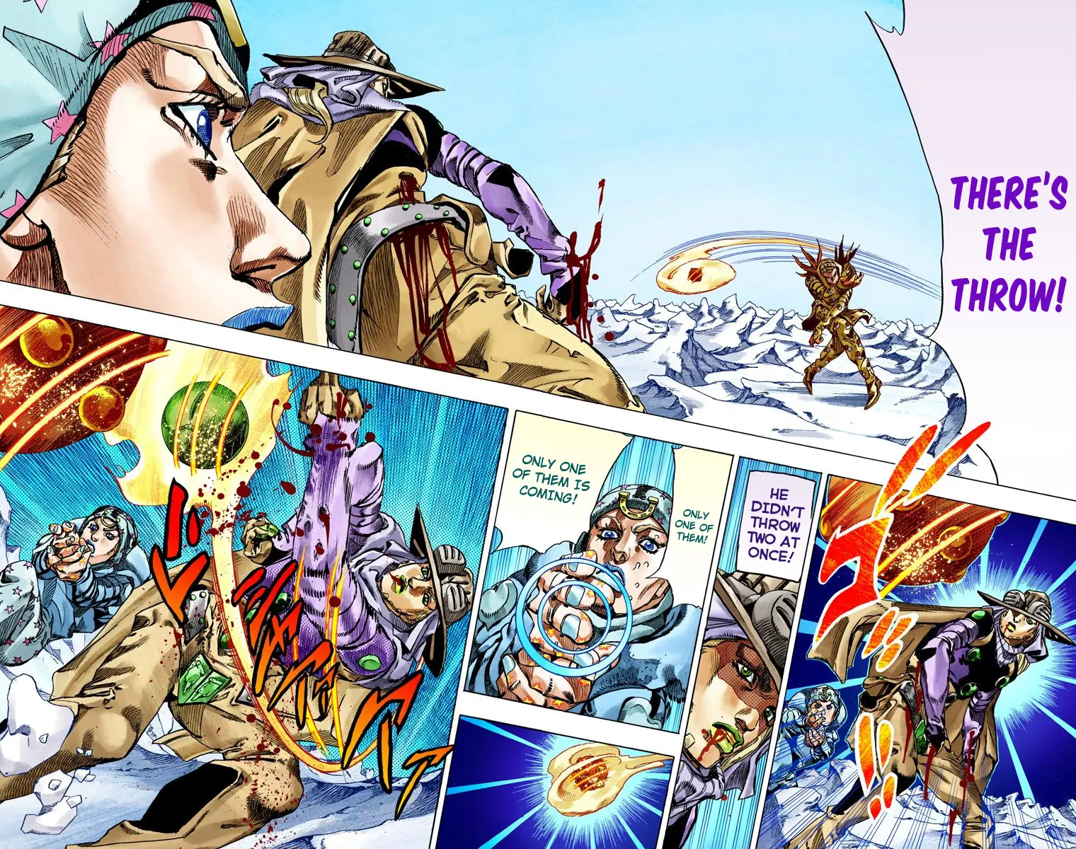 JoJo's Bizarre Adventure Steel Ball Run Colored Manga β Chapter 54 β Page 7
