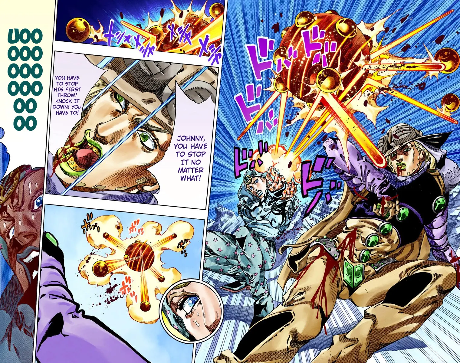 JoJo's Bizarre Adventure Steel Ball Run Colored Manga β Chapter 54 β Page 10