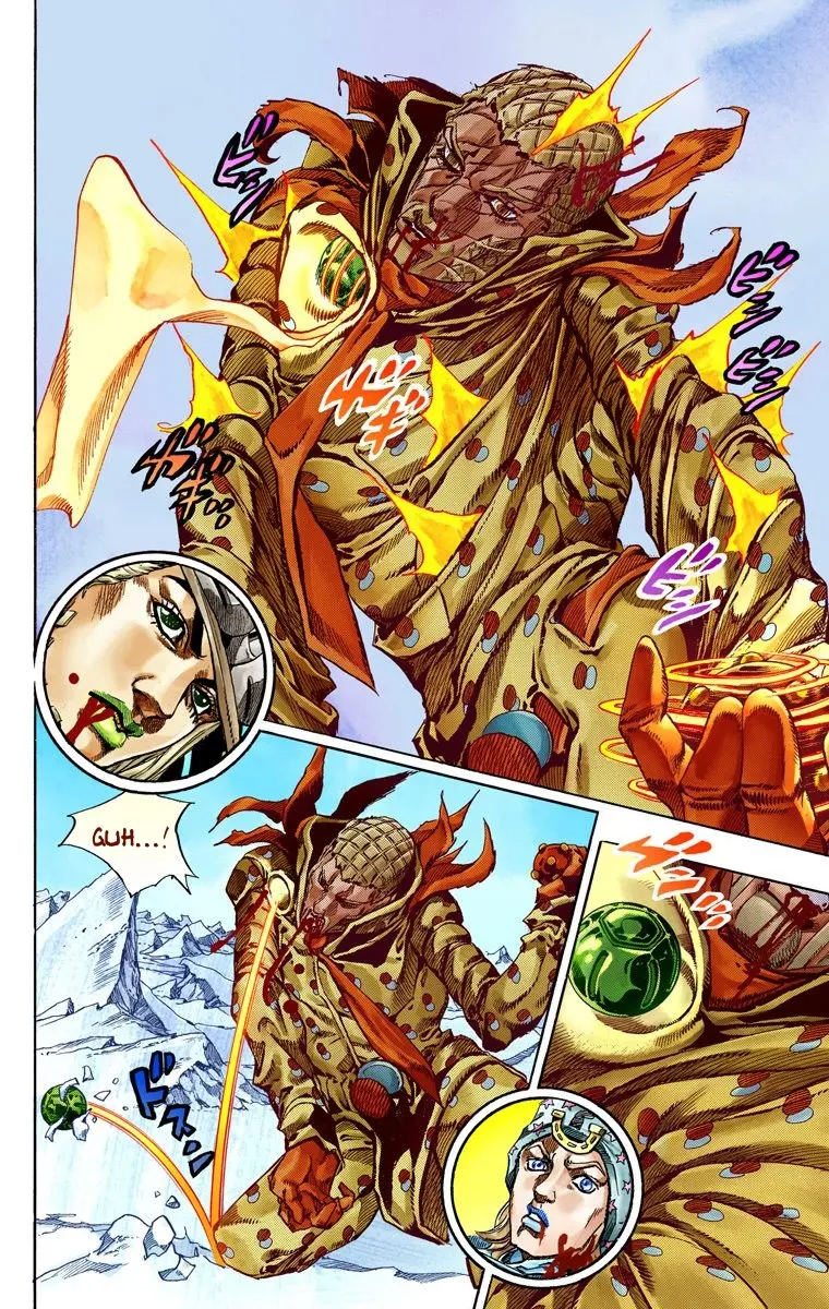 JoJo's Bizarre Adventure Steel Ball Run Colored Manga β Chapter 54 β Page 16