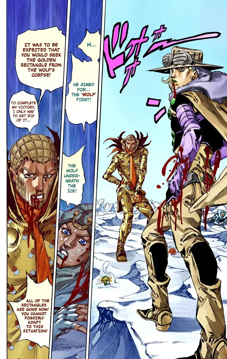 JoJo's Bizarre Adventure Steel Ball Run Colored Manga β Chapter 54 β Page 21