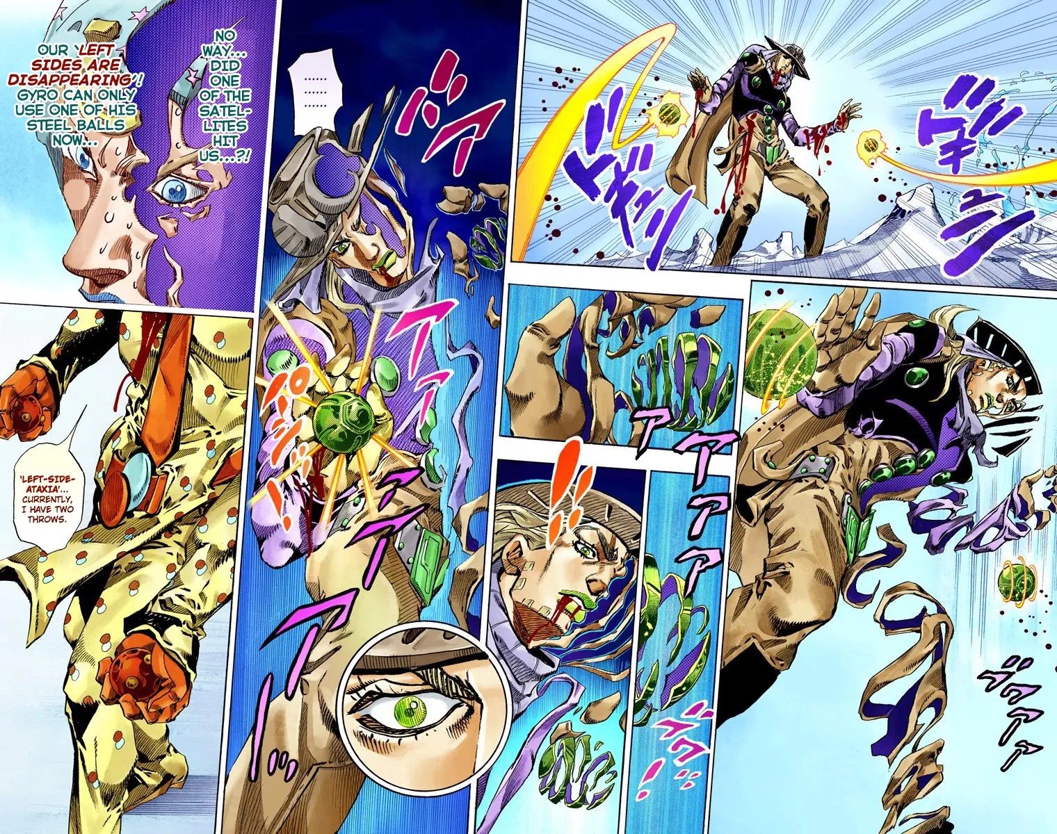 JoJo's Bizarre Adventure Steel Ball Run Colored Manga β Chapter 54 β Page 23