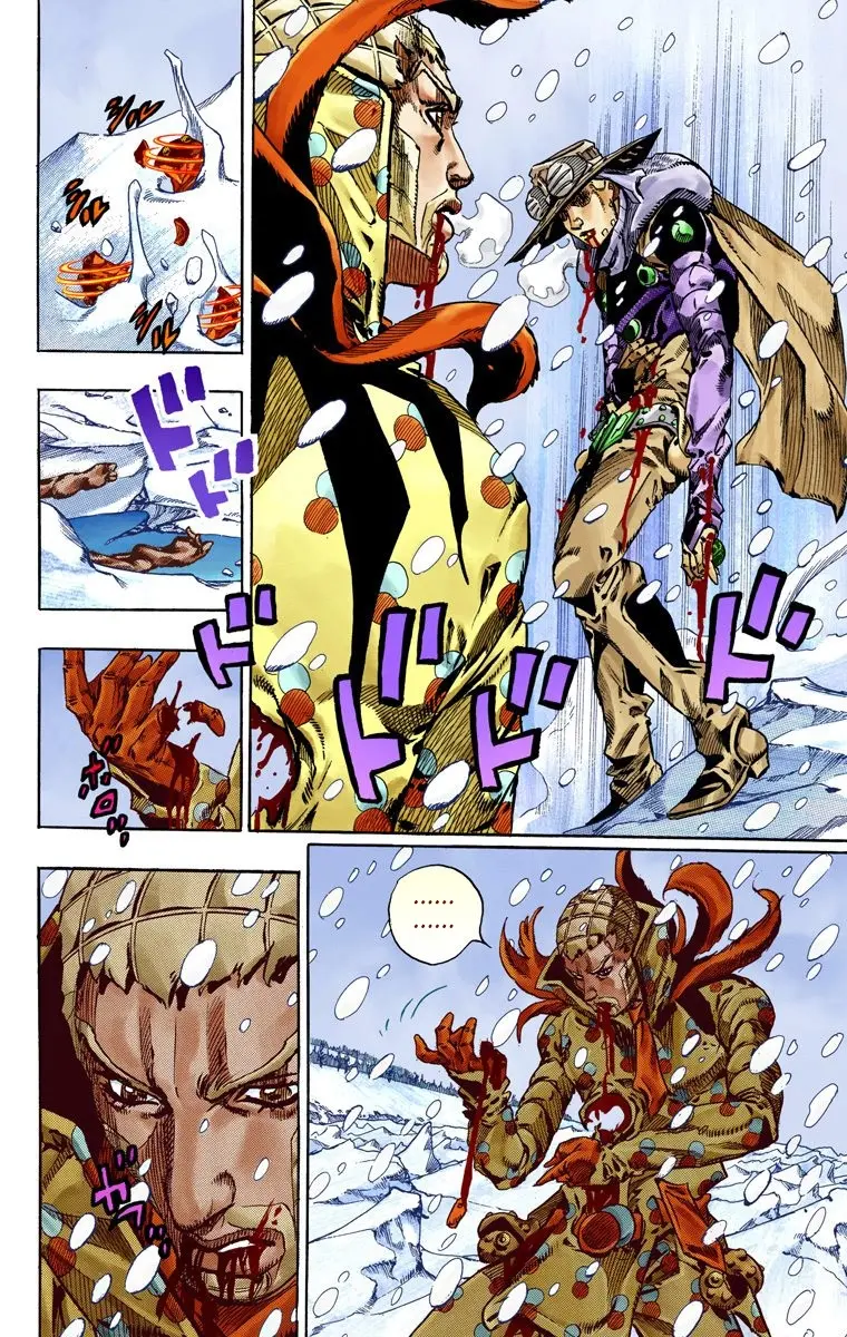 JoJo's Bizarre Adventure Steel Ball Run Colored Manga β Chapter 54 β Page 33
