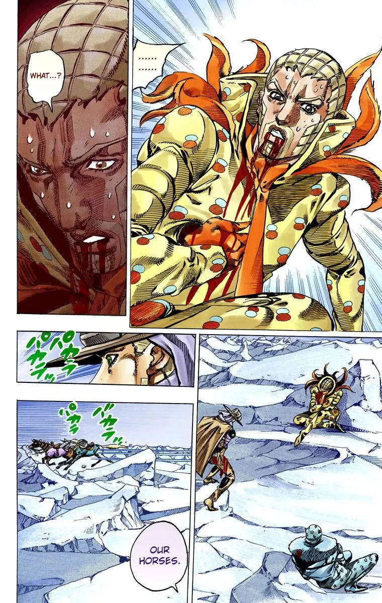 JoJo's Bizarre Adventure Steel Ball Run Colored Manga β Chapter 54 β Page 41