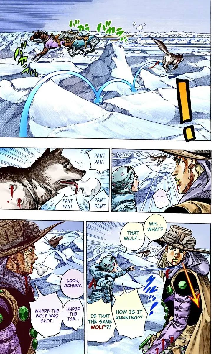 JoJo's Bizarre Adventure Steel Ball Run Colored Manga β Chapter 54 β Page 42