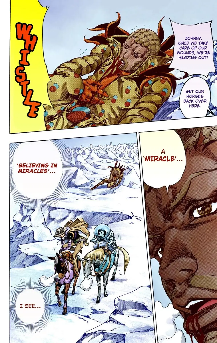 JoJo's Bizarre Adventure Steel Ball Run Colored Manga β Chapter 54 β Page 44