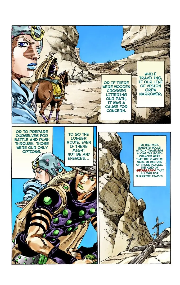 JoJo's Bizarre Adventure Steel Ball Run Colored Manga β Chapter 55 β Page 5