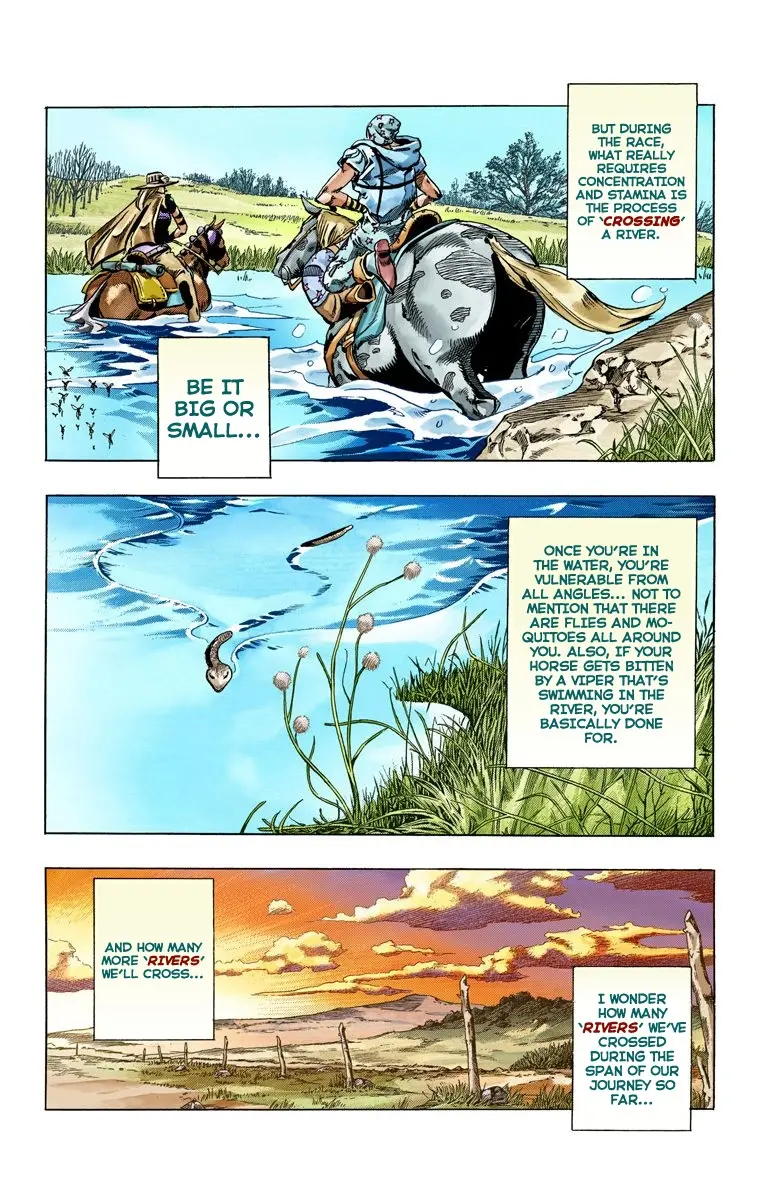 JoJo's Bizarre Adventure Steel Ball Run Colored Manga β Chapter 55 β Page 6