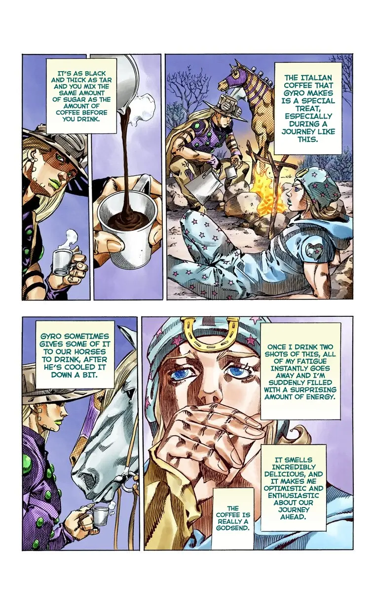 JoJo's Bizarre Adventure Steel Ball Run Colored Manga β Chapter 55 β Page 7