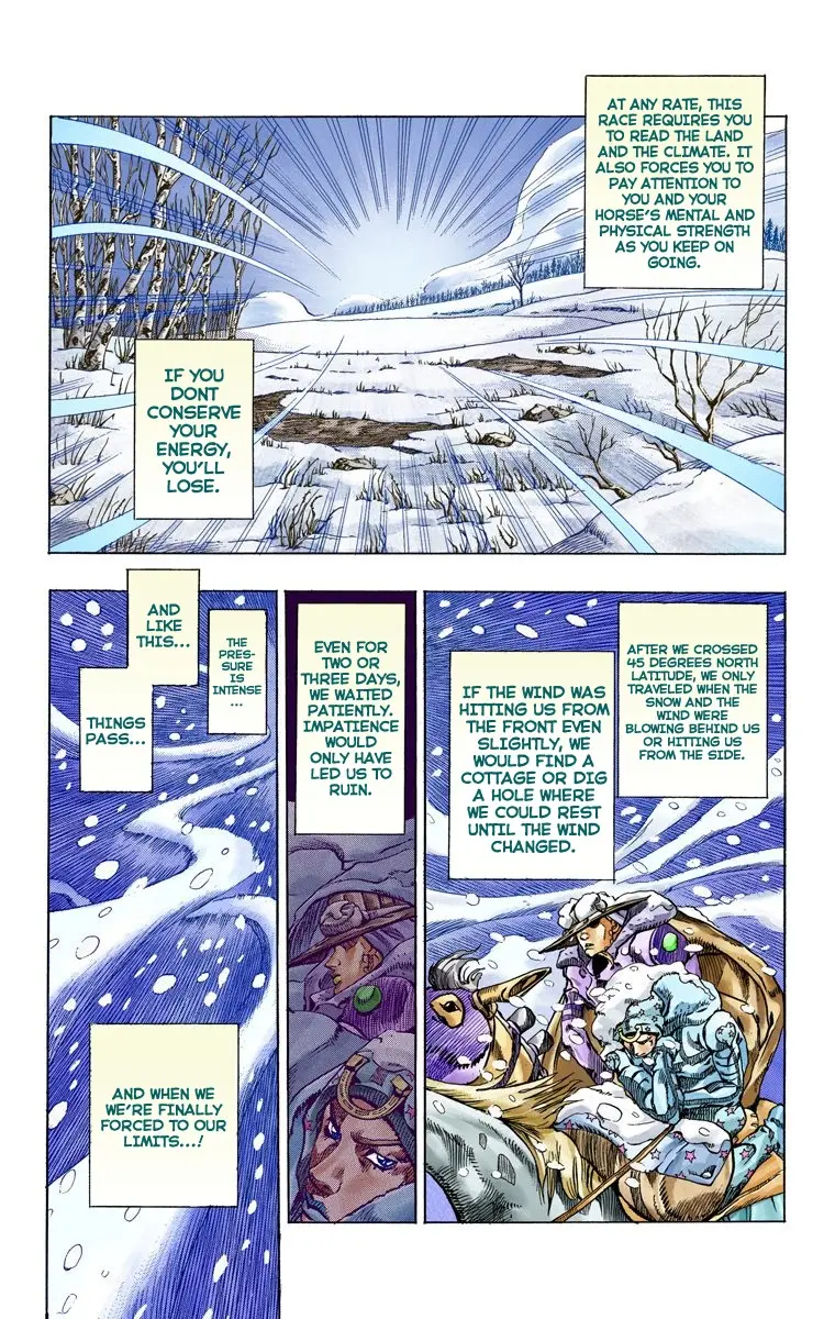 JoJo's Bizarre Adventure Steel Ball Run Colored Manga β Chapter 55 β Page 8