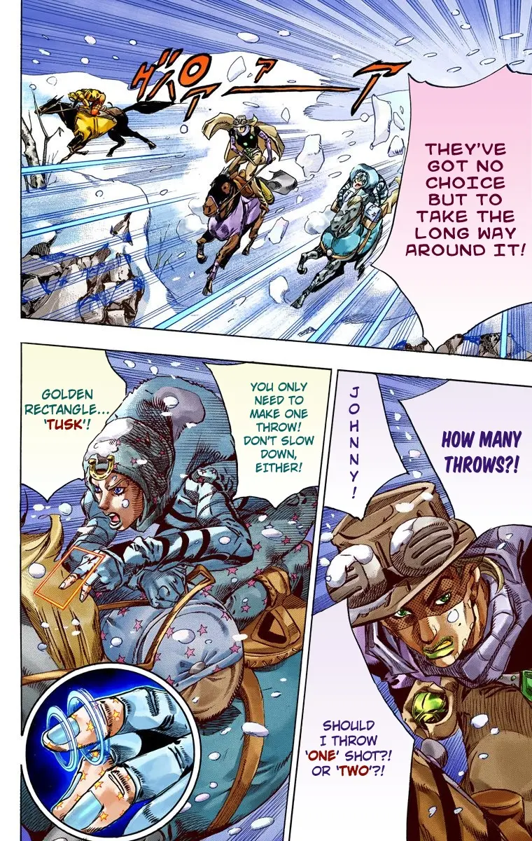 JoJo's Bizarre Adventure Steel Ball Run Colored Manga β Chapter 55 β Page 17