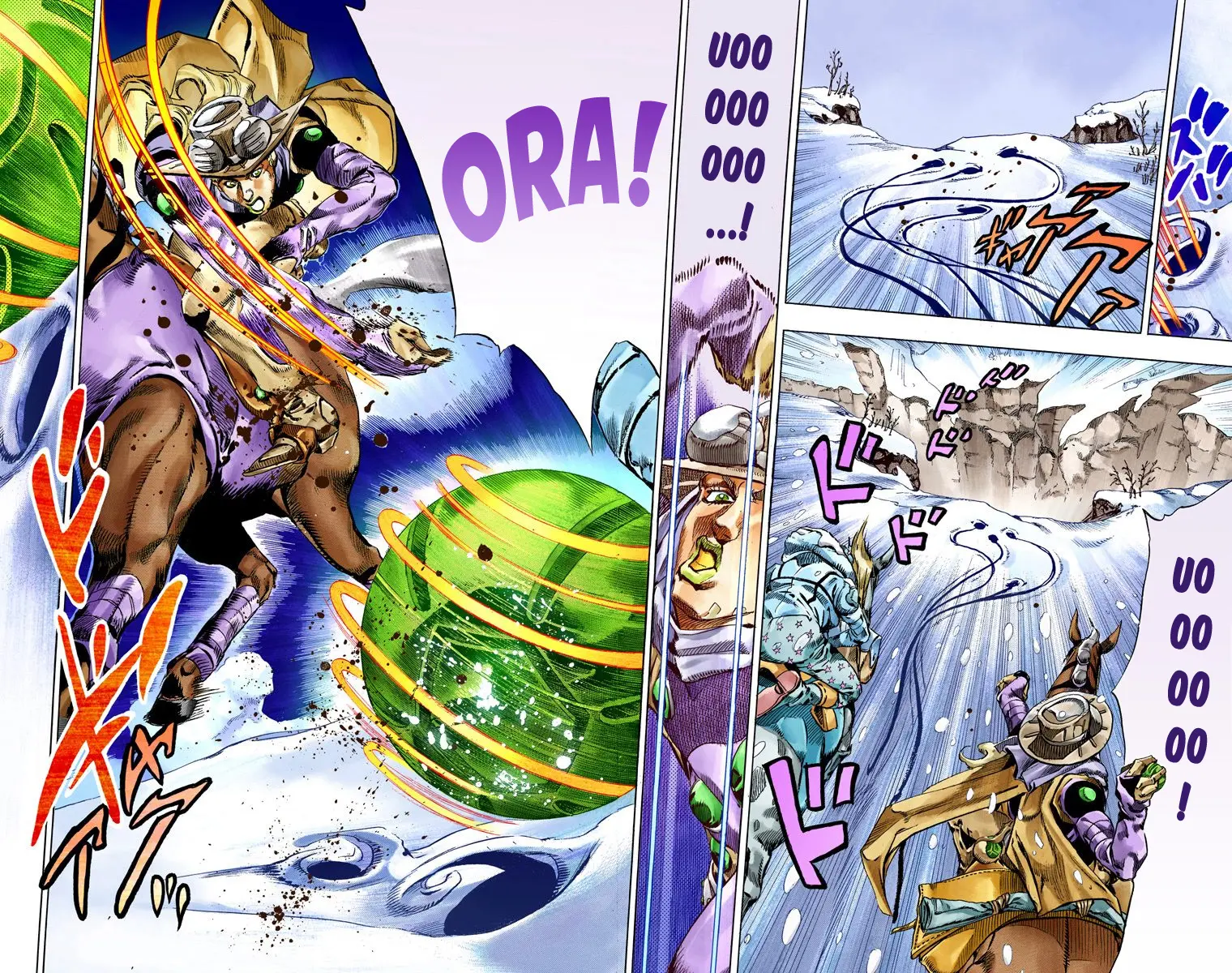 JoJo's Bizarre Adventure Steel Ball Run Colored Manga β Chapter 55 β Page 19