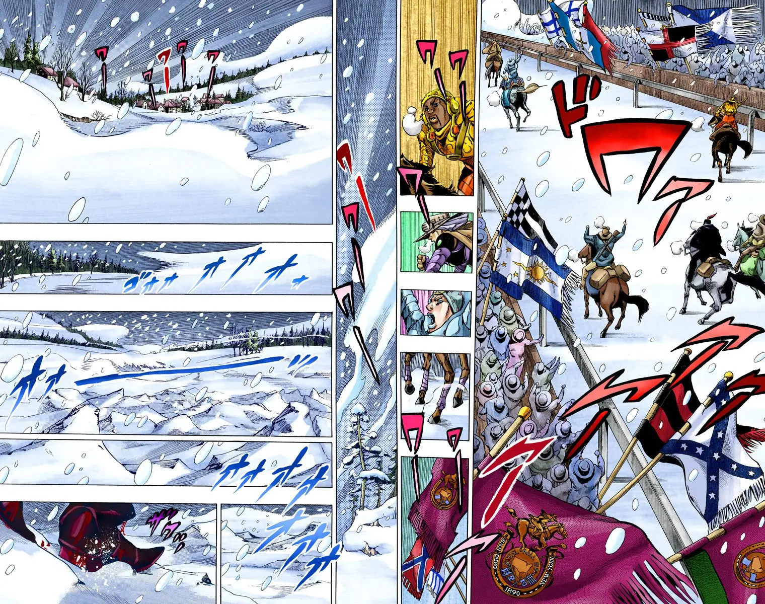 JoJo's Bizarre Adventure Steel Ball Run Colored Manga β Chapter 55 β Page 26