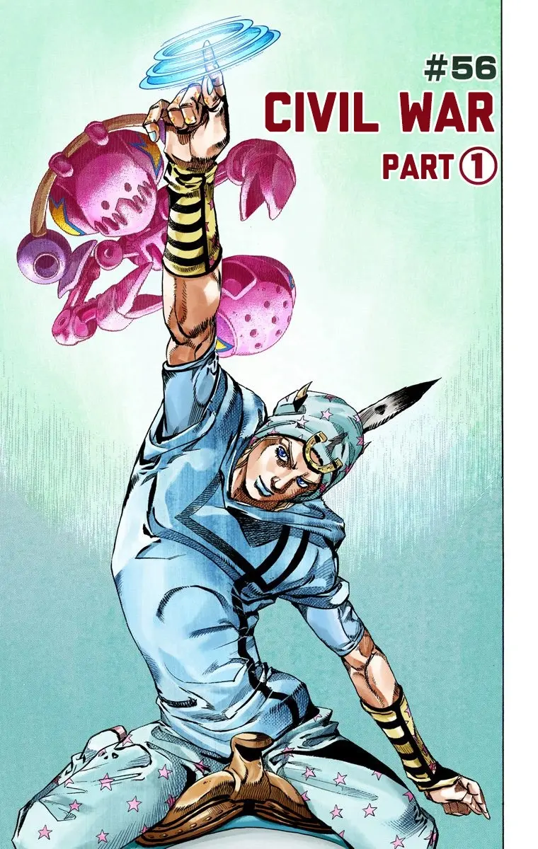 JoJo's Bizarre Adventure Steel Ball Run Colored Manga β Chapter 56 β Page 3