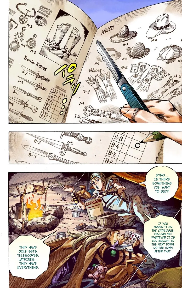 JoJo's Bizarre Adventure Steel Ball Run Colored Manga β Chapter 56 β Page 8