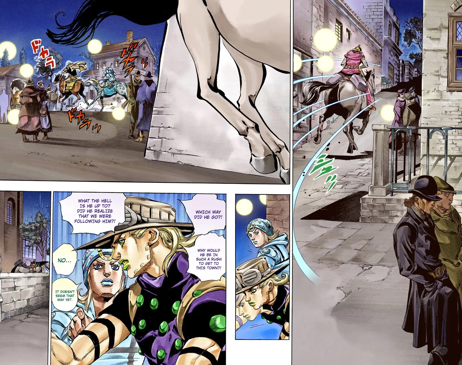 JoJo's Bizarre Adventure Steel Ball Run Colored Manga β Chapter 56 β Page 14