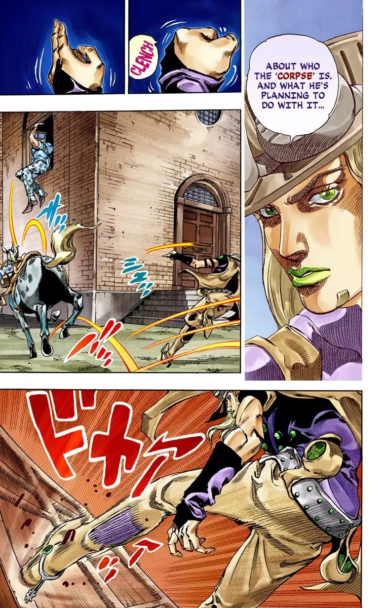 JoJo's Bizarre Adventure Steel Ball Run Colored Manga β Chapter 56 β Page 16