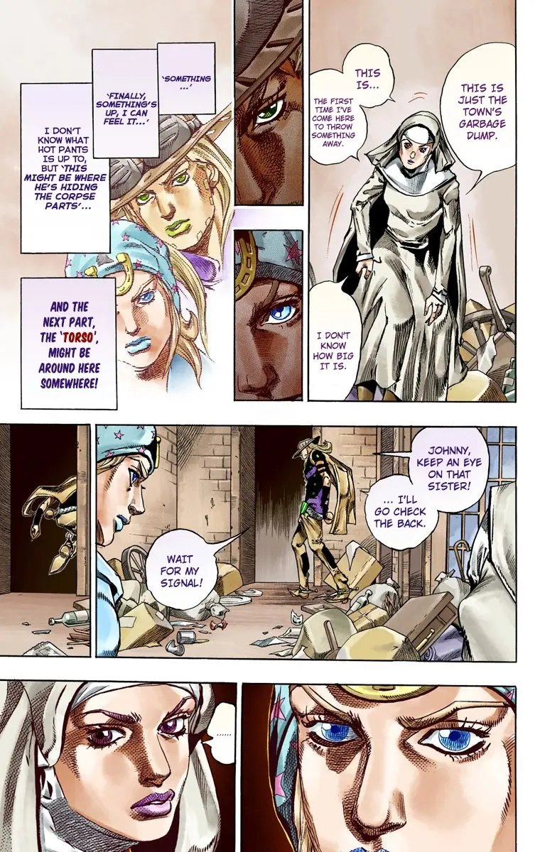 JoJo's Bizarre Adventure Steel Ball Run Colored Manga β Chapter 56 β Page 20