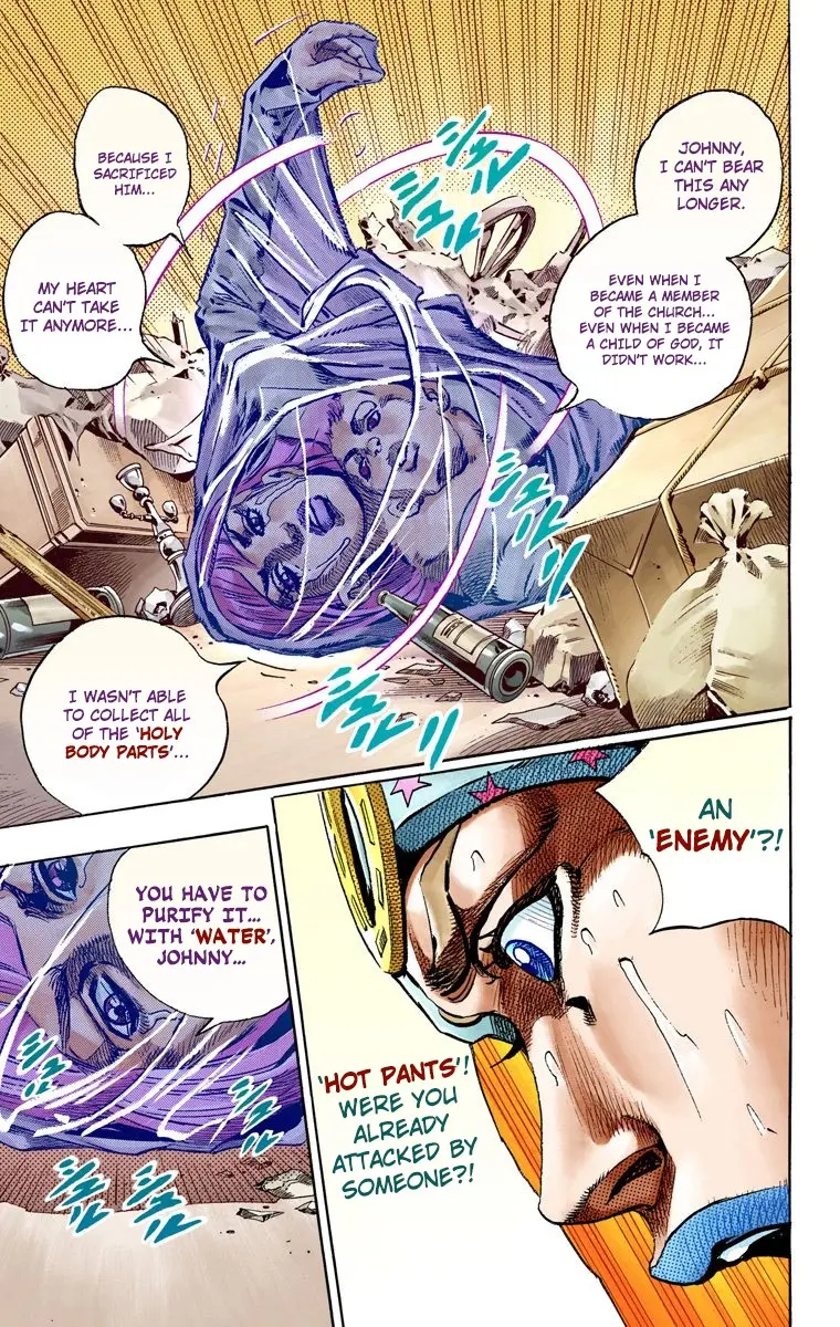 JoJo's Bizarre Adventure Steel Ball Run Colored Manga β Chapter 56 β Page 27