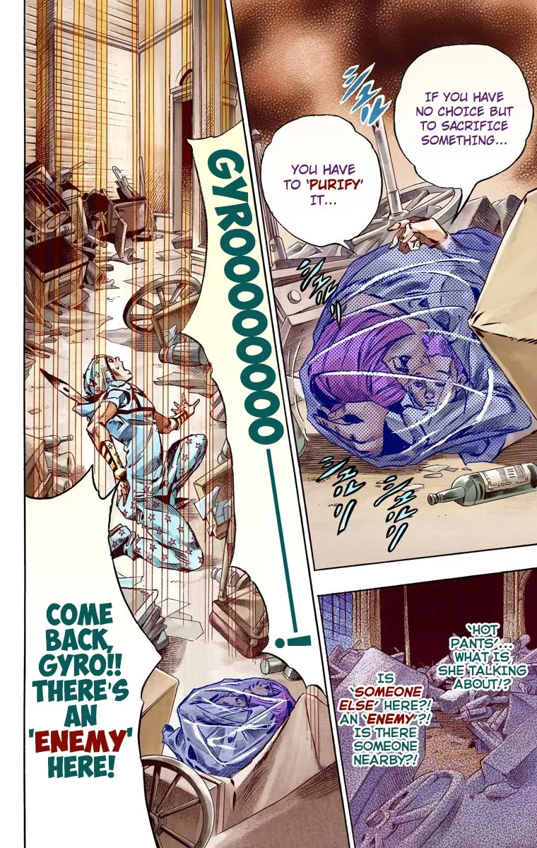 JoJo's Bizarre Adventure Steel Ball Run Colored Manga β Chapter 56 β Page 28