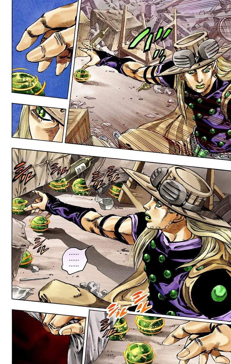 JoJo's Bizarre Adventure Steel Ball Run Colored Manga β Chapter 57 β Page 12