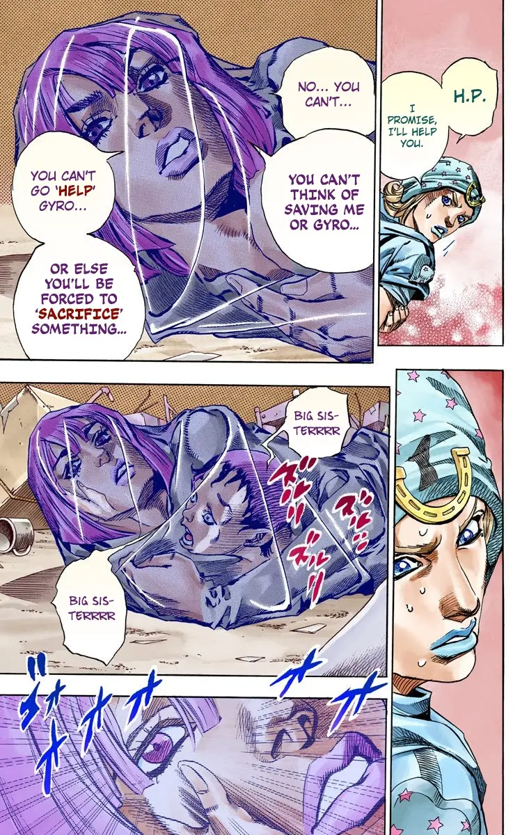 JoJo's Bizarre Adventure Steel Ball Run Colored Manga β Chapter 57 β Page 15