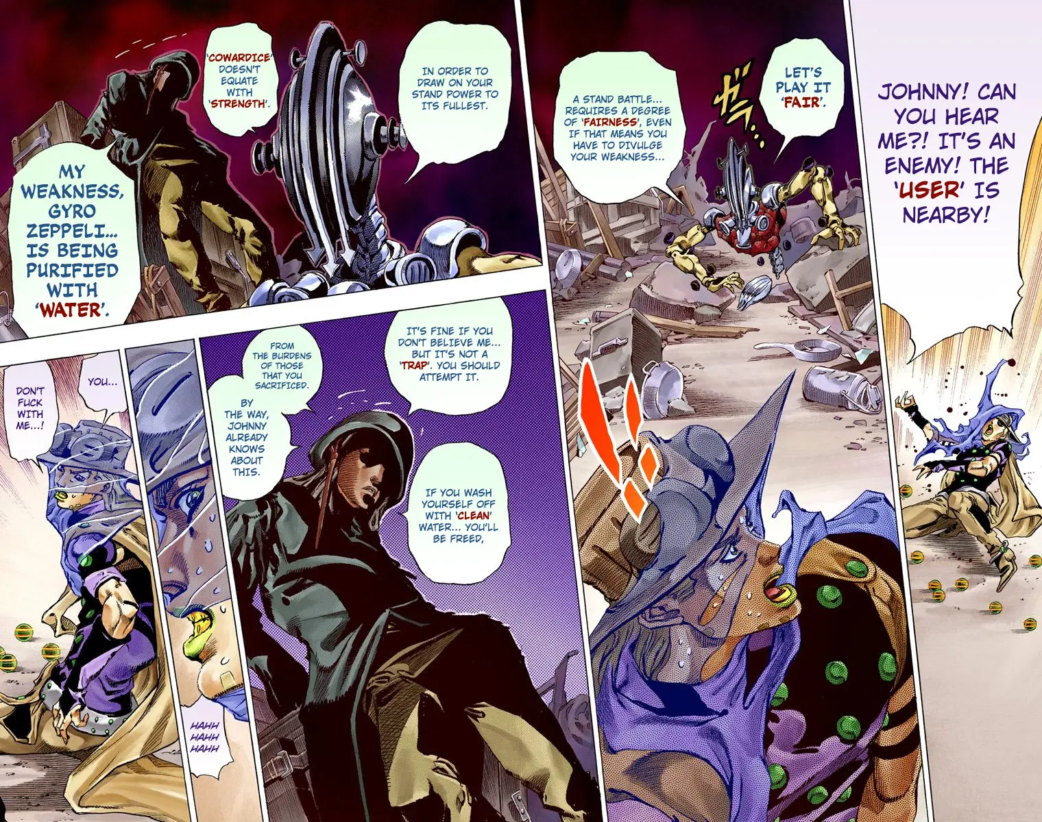 JoJo's Bizarre Adventure Steel Ball Run Colored Manga β Chapter 57 β Page 31