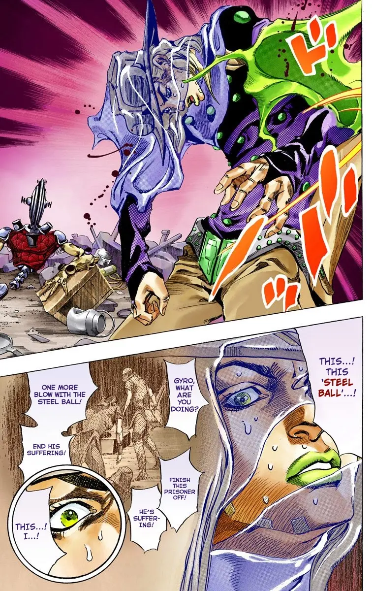 JoJo's Bizarre Adventure Steel Ball Run Colored Manga β Chapter 57 β Page 33