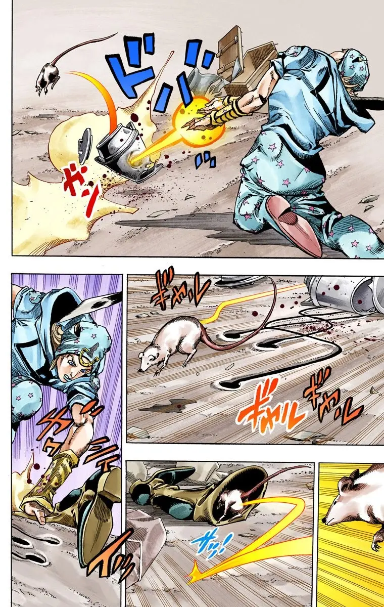 JoJo's Bizarre Adventure Steel Ball Run Colored Manga β Chapter 57 β Page 37