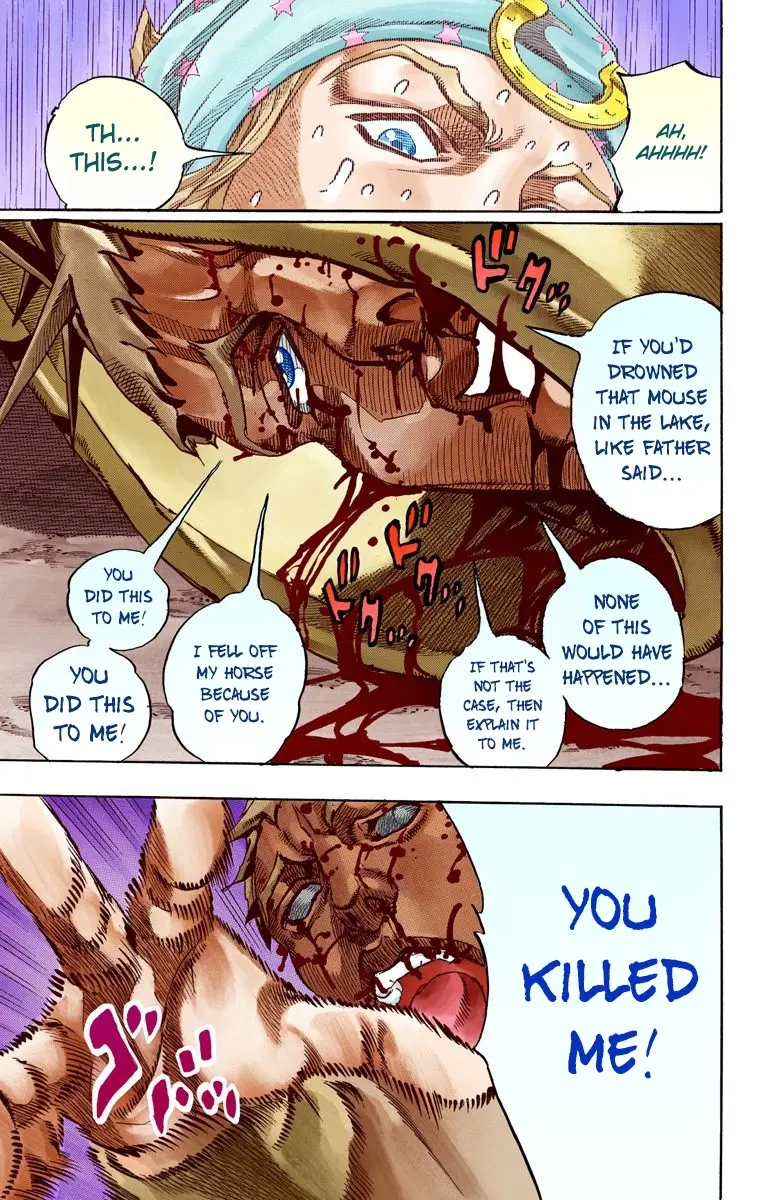 JoJo's Bizarre Adventure Steel Ball Run Colored Manga β Chapter 57 β Page 40
