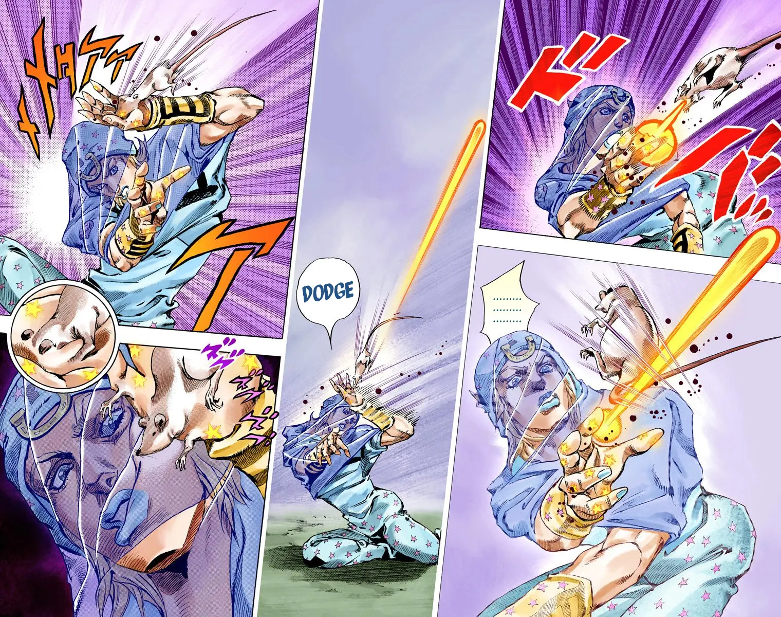 JoJo's Bizarre Adventure Steel Ball Run Colored Manga β Chapter 57 β Page 46