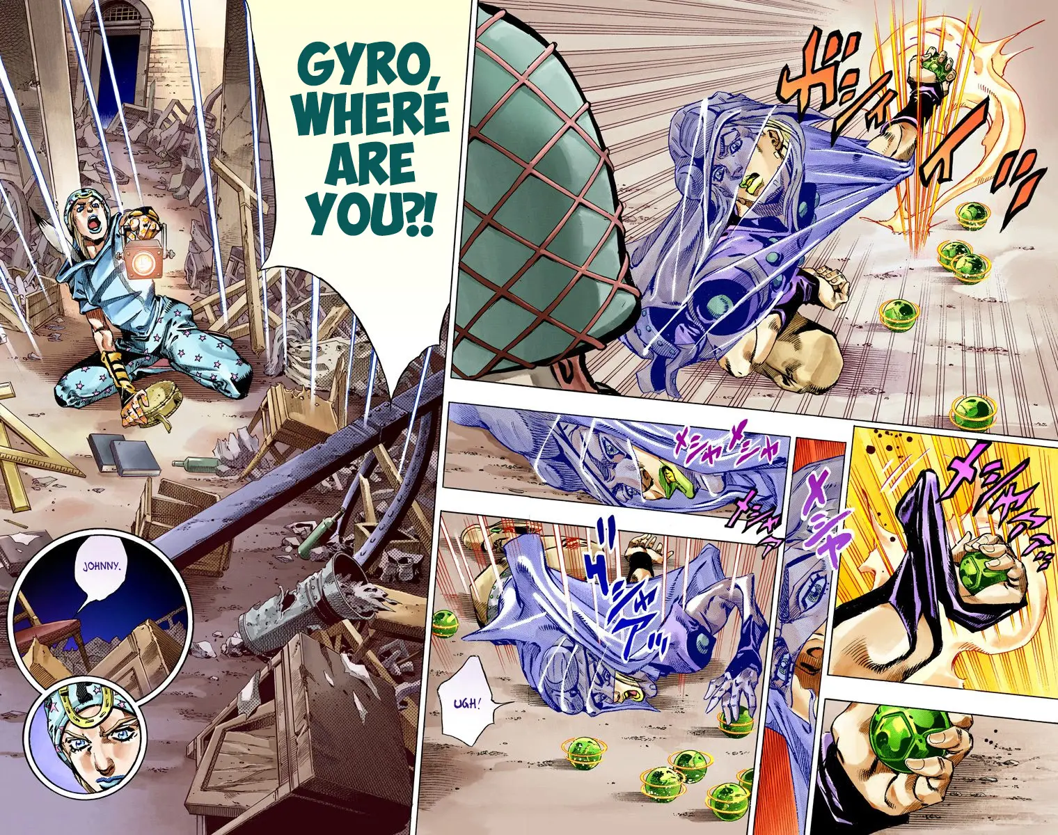 JoJo's Bizarre Adventure Steel Ball Run Colored Manga — Chapter 58 — Page 11